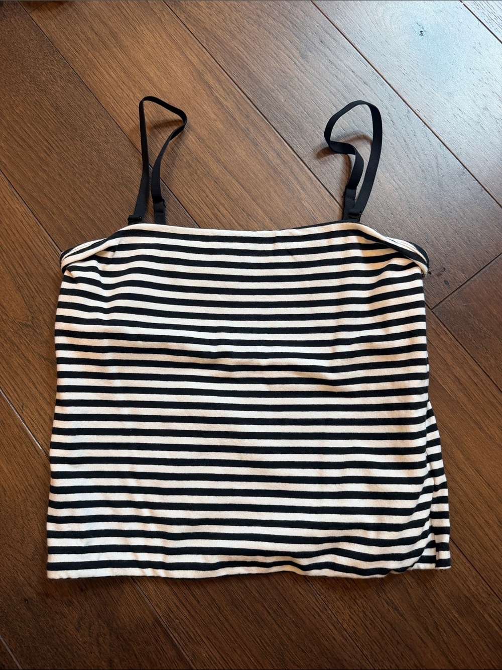 GAP Black & White Striped CloseKnit Tube Top Size Medium - C11-707